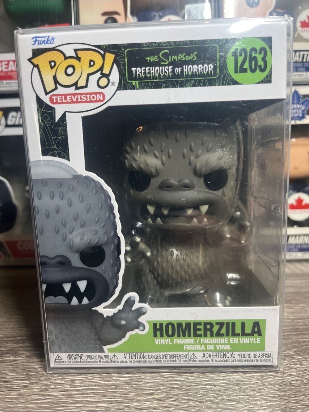 Funko Pop! Television Homerzilla Vinyl Figure - Gray